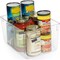 Plastic Bins – Perfect Kitchen Organization or Pantry Storage – Fridge Organizer, Cabinet Organizers